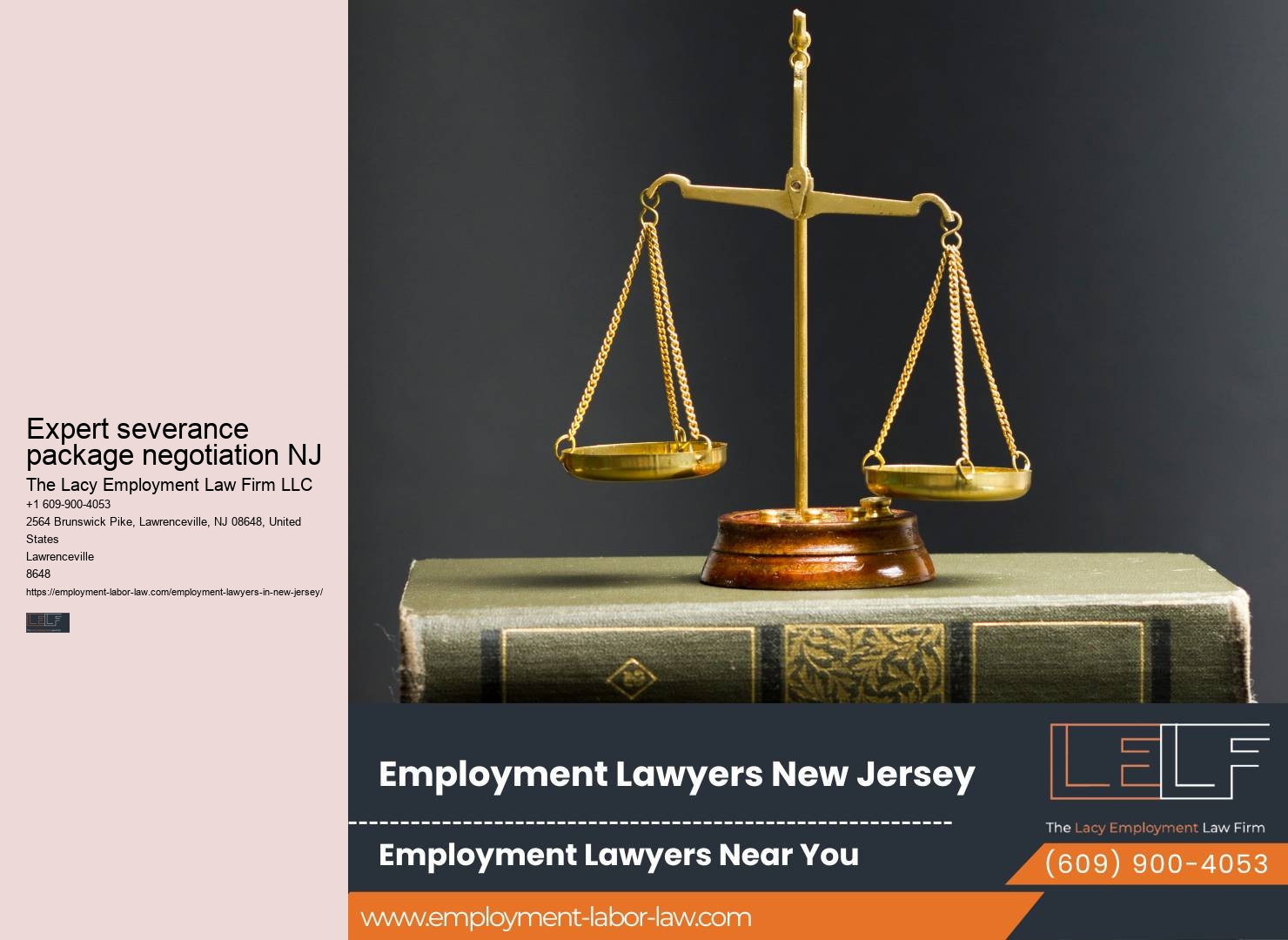 Employment Law Defense in New Jersey