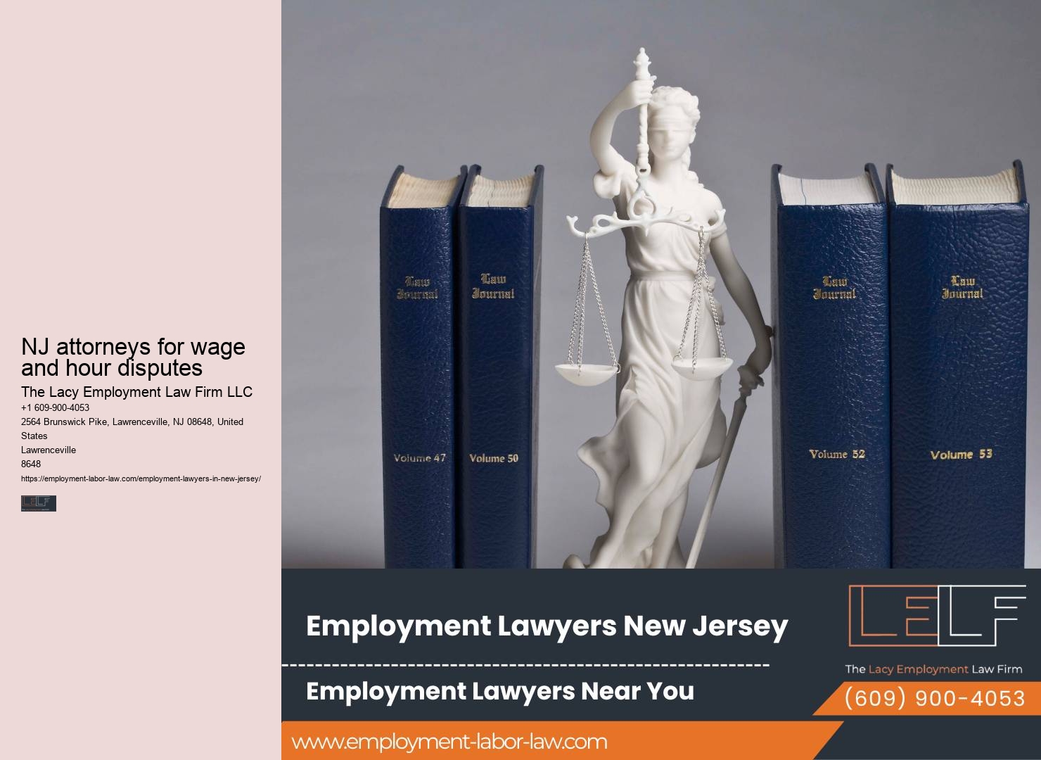 Leading NJ Employment Law Services