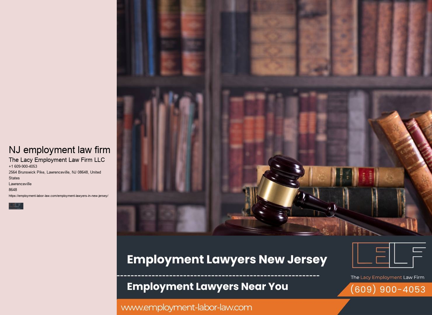 NJ Employment Lawyers for FMLA Rights