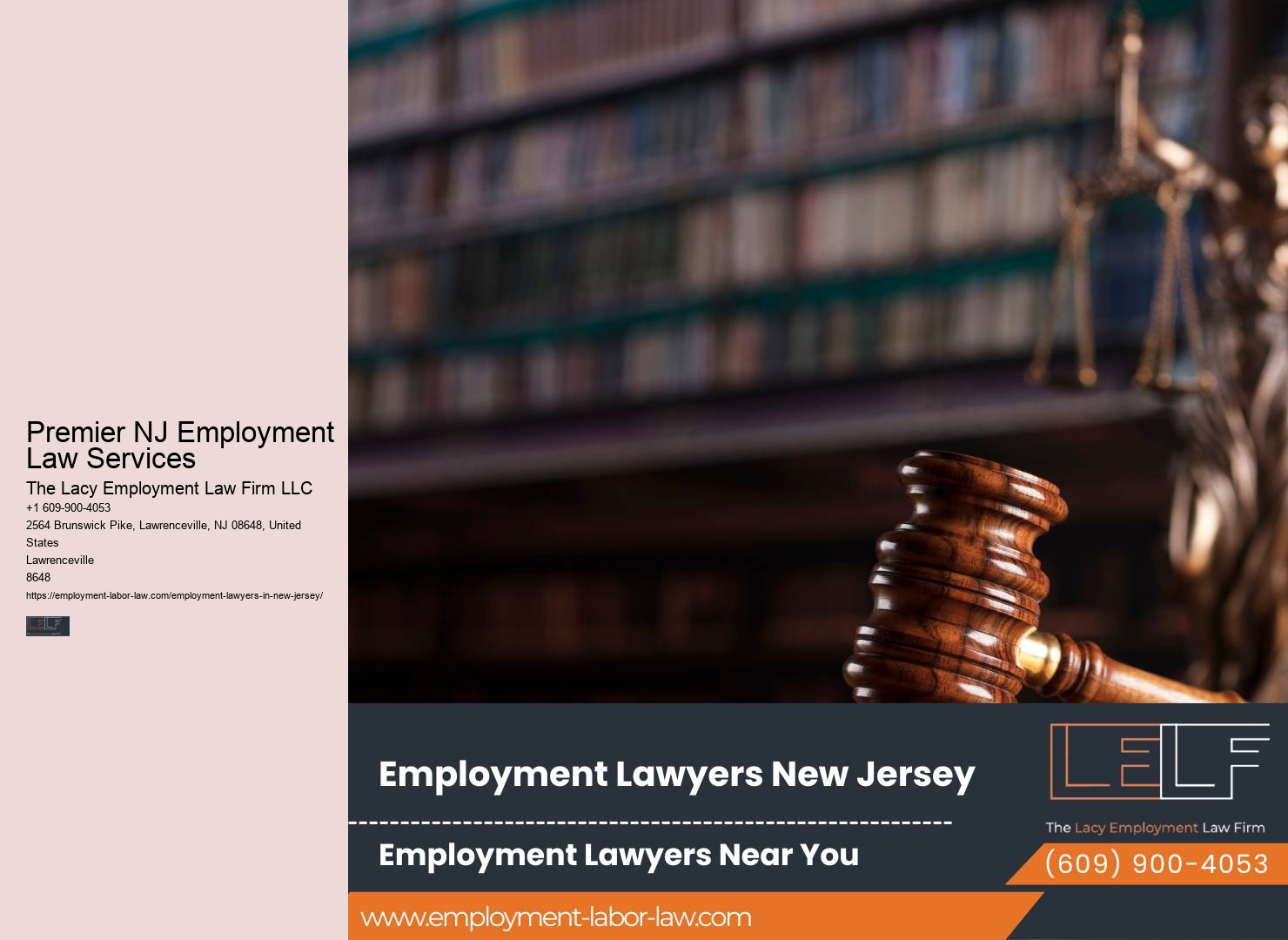 Leading Employment Law Firm in New Jersey