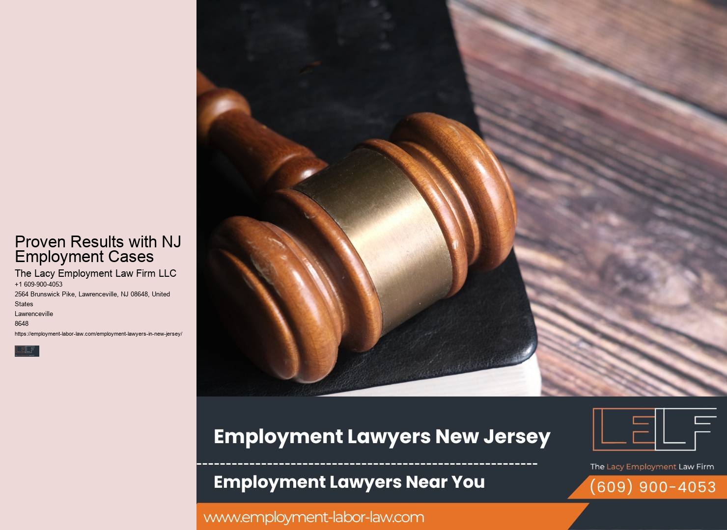 NJ Employment Lawyers for Workplace Rights