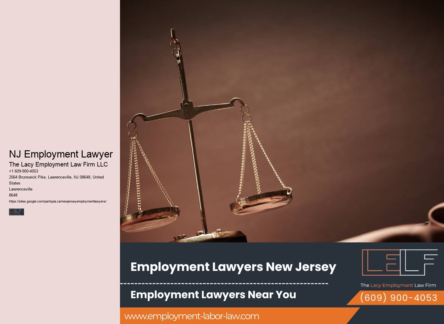 Expert Employment Law Litigation in NJ