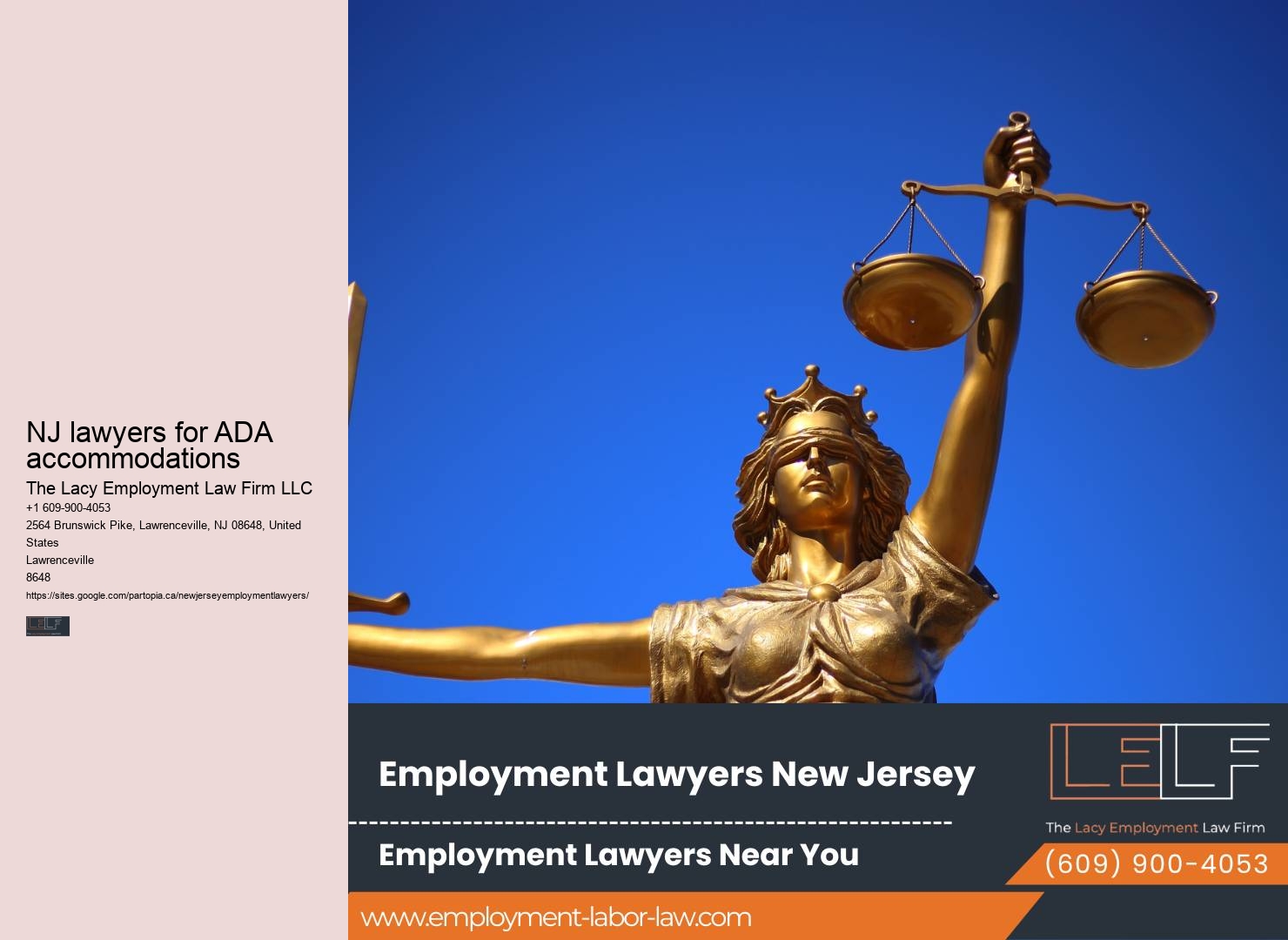 Professional Employment Legal Counsel in New Jersey