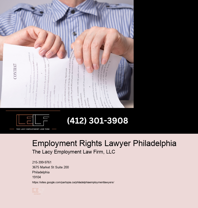 Wrongful Termination Legal Help Philadelphia