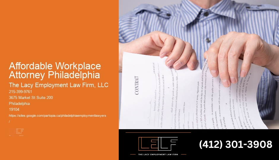 Affordable Workplace Attorney Philadelphia