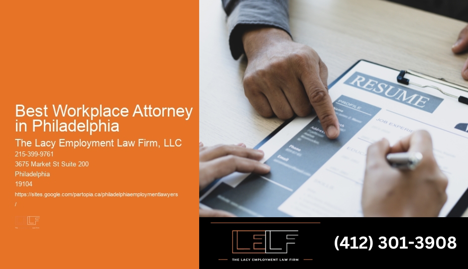 Free Consultation Workplace Lawyer Philadelphia