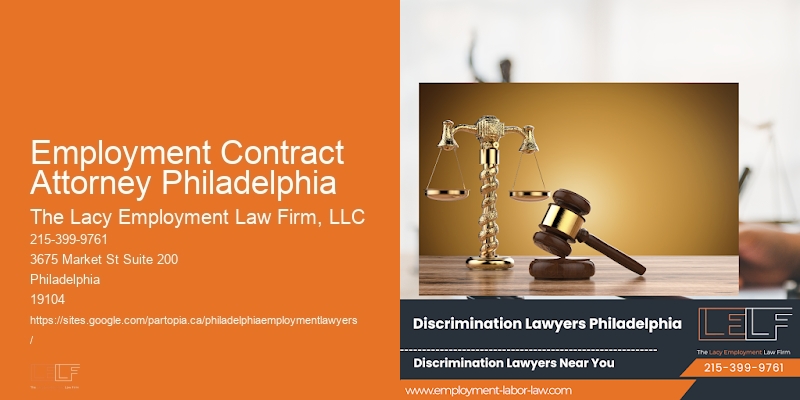 Employment Contract Attorney Philadelphia