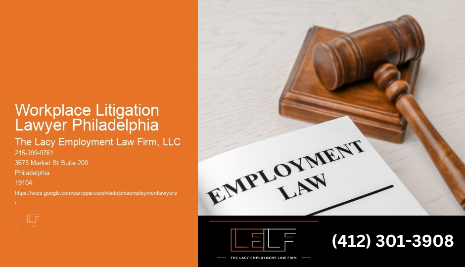Philadelphia Lawyer for Unlawful Termination