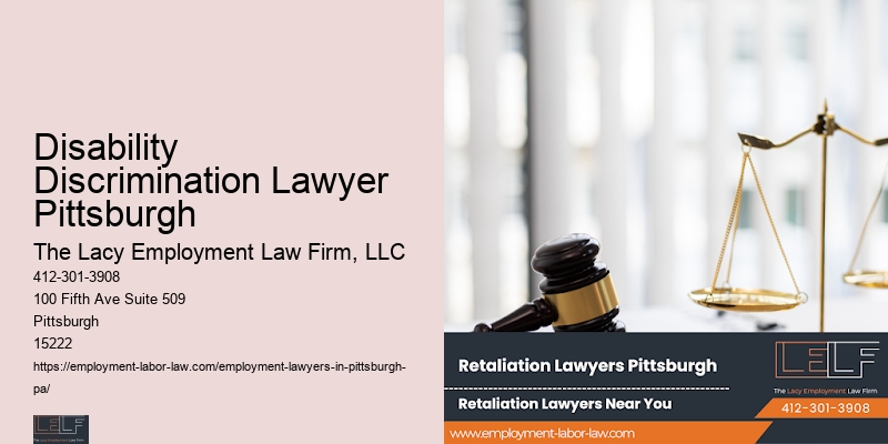 Disability Discrimination Lawyer Pittsburgh Job Law Services