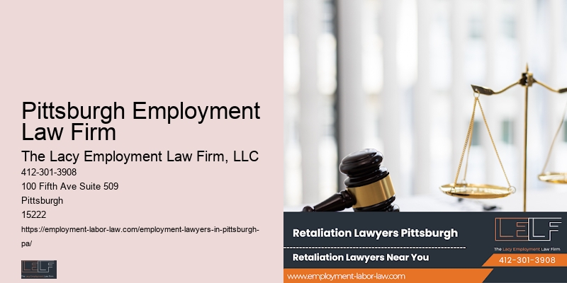 Pittsburgh Employment Law Firm employment law firm expertise
