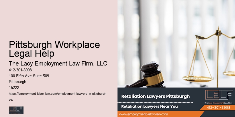 Pittsburgh Workplace Legal Help Workplace Issue Attorney