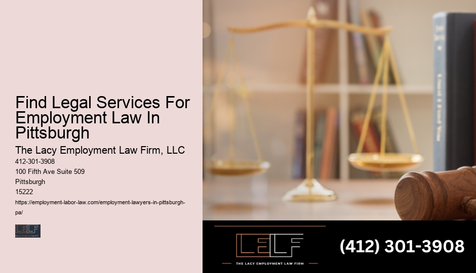 Employment Law Firms In Pittsburgh