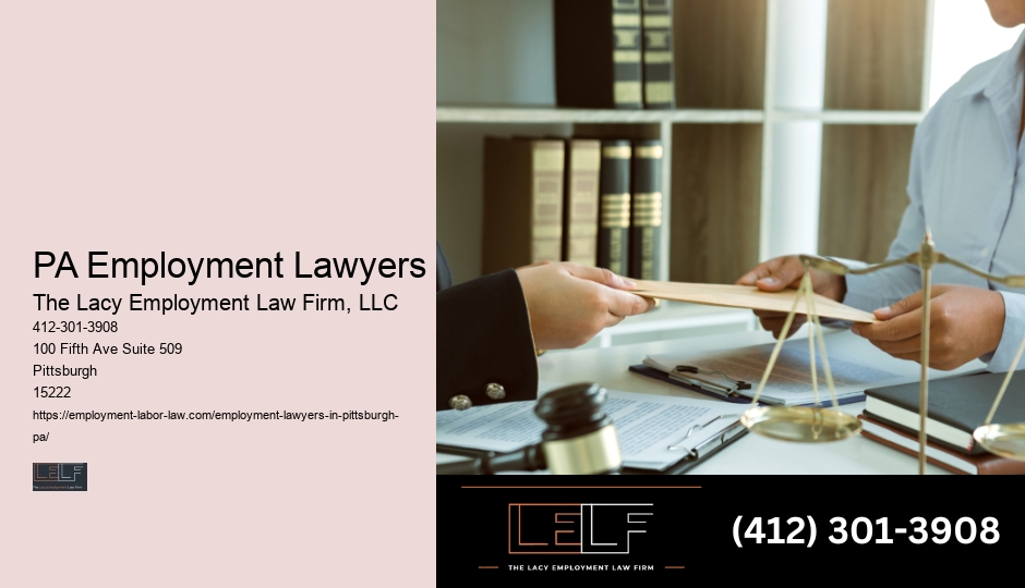 Pittsburgh Employment Law Consultation Services