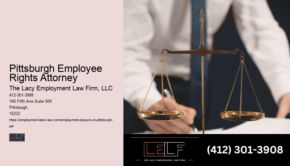 Workplace Rights Attorney Services Pittsburgh