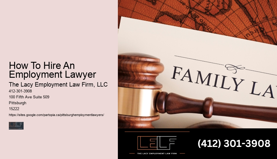 Pittsburgh Employment Law Testimonials