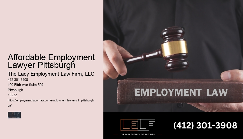Pittsburgh Workplace Legal Advisory