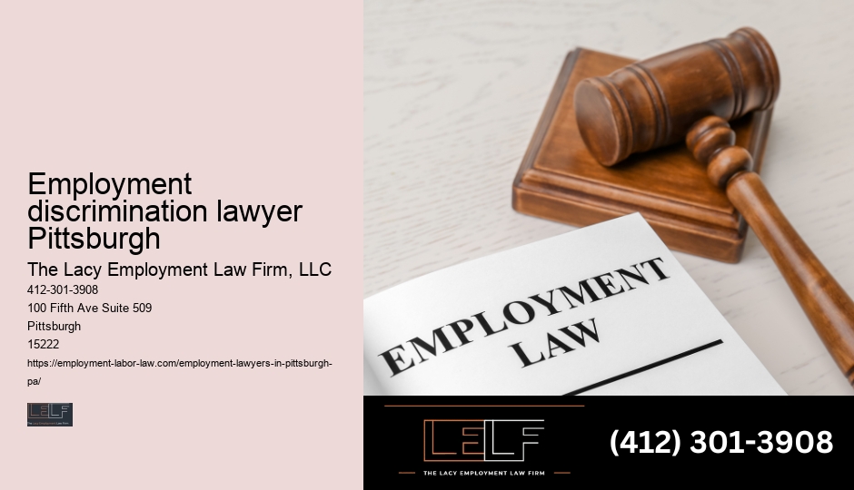 Pittsburgh Employment Law Legal Services