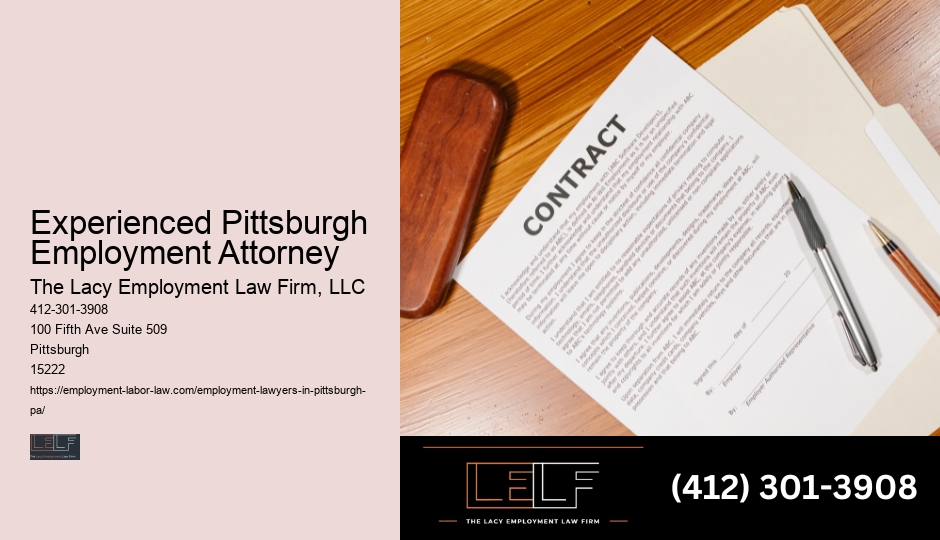 Pittsburgh Job Discrimination Legal Services