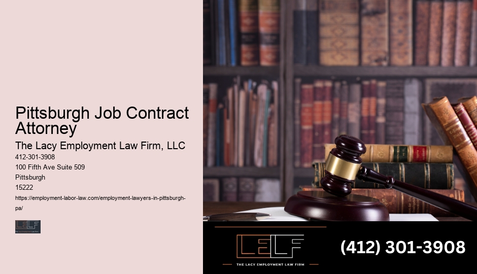 Workplace Dismissal Legal Advisor Pittsburgh