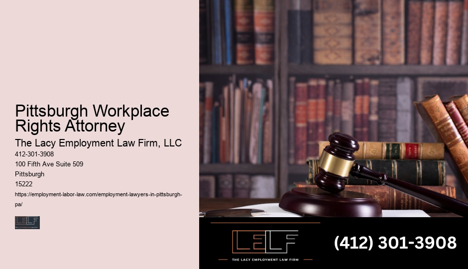 Pittsburgh Employment Dispute Legal Services