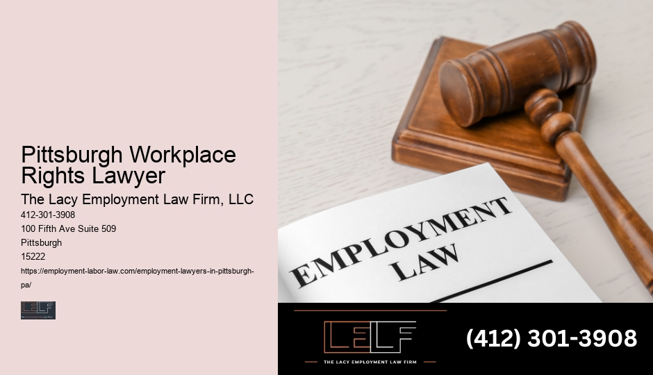 Pittsburgh Workplace Legal Support