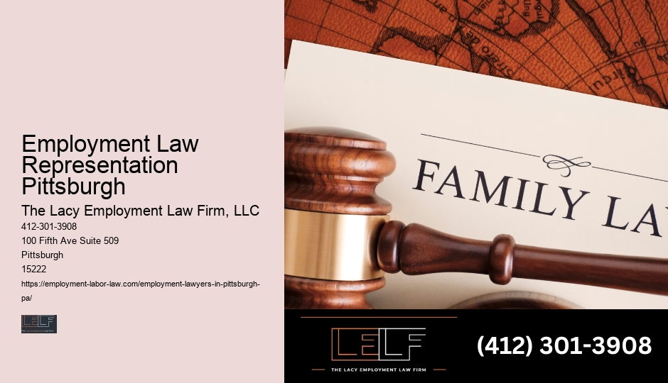 Employment Lawyer Cost Estimate Pittsburgh