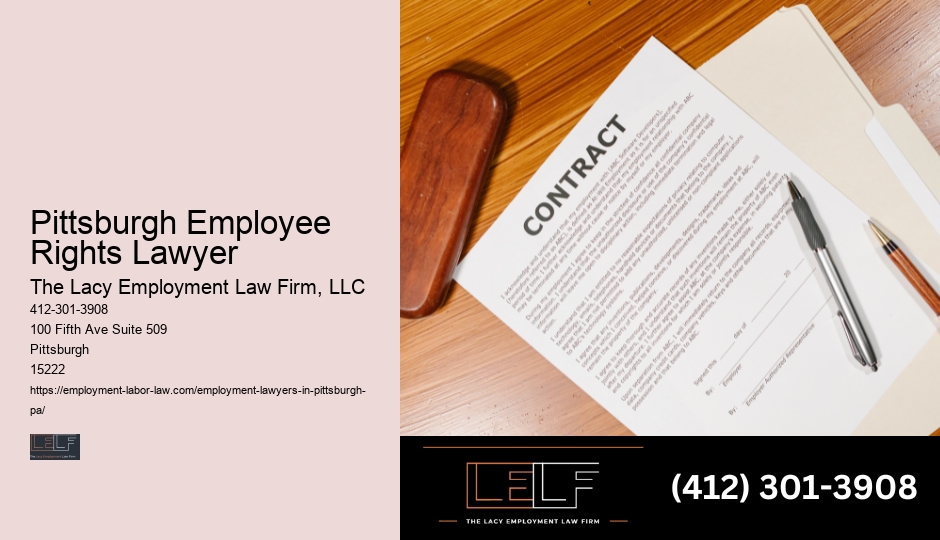 Pittsburgh Employment Law Professionals