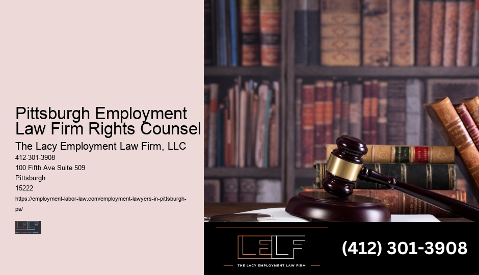 Pittsburgh Employment Lawyer Cost Evaluation