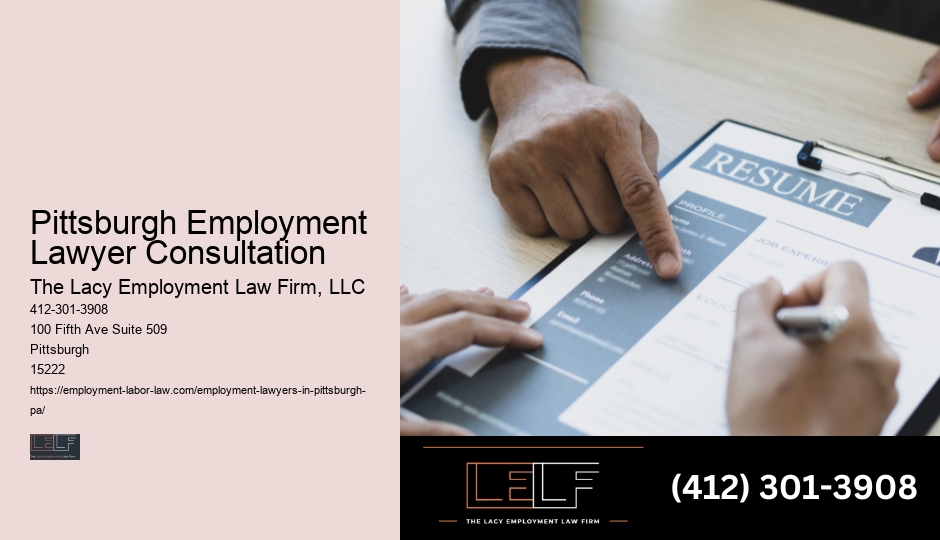 Pittsburgh Employment Lawyer Payment Options
