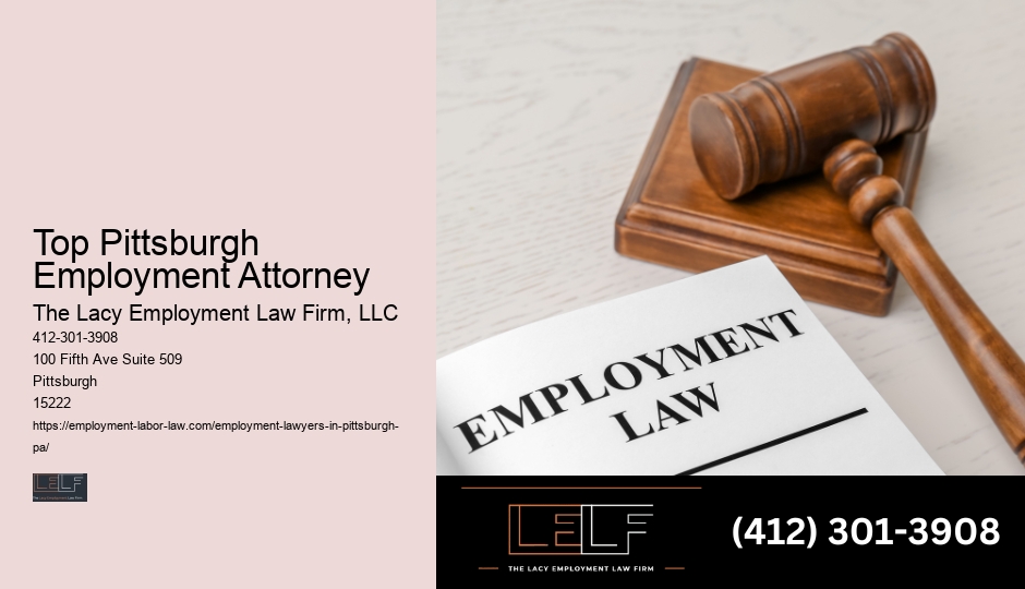 Pittsburgh Employment Law Counsel